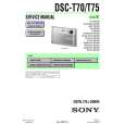 SONY DSC-T70 LEVEL3 Manual de Servicio