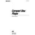 SONY CDP-C525 Manual de Usuario