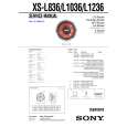 SONY XSL836 Manual de Servicio