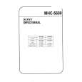 SONY MHC5600 Manual de Servicio