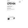 SONY CFD-64 Manual de Usuario