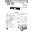 SONY STJX230L Manual de Servicio
