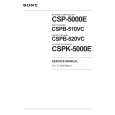 SONY CSPK-5000E Manual de Servicio