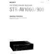 SONY STR-AV900 Manual de Usuario