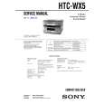 SONY HTCWX5 Manual de Servicio