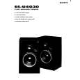 SONY SSU4030 Manual de Usuario