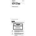 SONY ICF-C760 Manual de Usuario