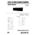 SONY CDXC580R/RW Manual de Servicio