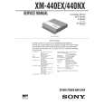 SONY XM440 EX/NX Manual de Servicio