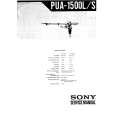 SONY PUA-1500L Manual de Servicio