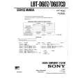 SONY LBTD607/CD Manual de Servicio
