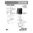 SONY SSH2200 Manual de Servicio