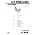 SONY SPPS9001 Manual de Servicio