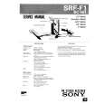 SONY SRFF1 Manual de Servicio