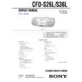 SONY CFDS26L Manual de Servicio