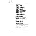 SONY DFS300 Manual de Usuario