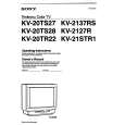 SONY KV-2137RS Manual de Usuario