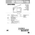 SONY ICF7700 Manual de Servicio