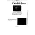 SONY KV-2648R Manual de Usuario