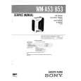 SONY WMA53 Manual de Servicio