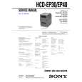 SONY HCDEP30 Manual de Servicio