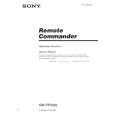 SONY RMPP506 Manual de Usuario