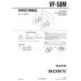 SONY VF58M Manual de Servicio