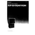 SONY RVP6010QM Manual de Usuario