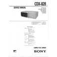 SONY CDX828 Manual de Servicio