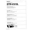 SONY STR-VX10L Manual de Usuario