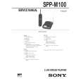 SONY SPPM100 Manual de Servicio