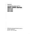 SONY MXP2916 Manual de Servicio