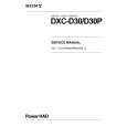 SONY DXCD30P Manual de Servicio