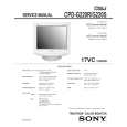 SONY CPDG220R Manual de Servicio