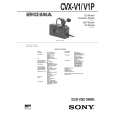 SONY CVX-V1 Manual de Servicio