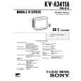 SONY KVA3411A Manual de Servicio
