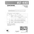 SONY HST414II Manual de Servicio