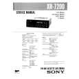 SONY XR7200 Manual de Servicio