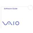 SONY PCG-Z1XSP VAIO Software Manual