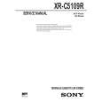 SONY XRC5109R Manual de Servicio