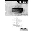 SONY SB-5335 Manual de Servicio