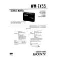 SONY WMEX55 Manual de Servicio