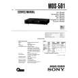 SONY MDS501 Manual de Usuario