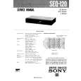 SONY SEQ120 Manual de Servicio