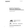 SONY NWMS90D Manual de Usuario