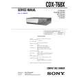 SONY CDXT68X Manual de Servicio