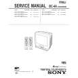 SONY BC4A CHASSIS Manual de Servicio