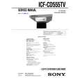 SONY ICFCD555TV Manual de Usuario