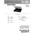 SONY PSV901 Manual de Servicio