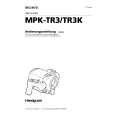 SONY MPK-TR3 Manual de Usuario